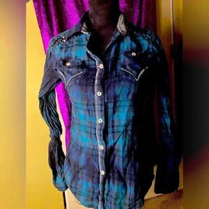 Roar western style flannel